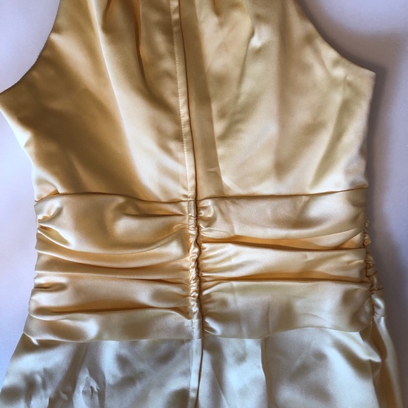 Yellow bridesmaid’s dress - Picture 4 of 4